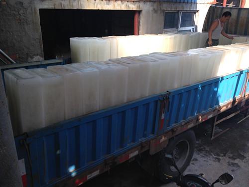 郑州食用冰块配送-降温冰采购-同城配送